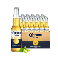 科罗娜(Corona)啤酒墨西哥风味小麦精制啤酒330ml*24瓶整箱