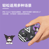 罗技(Logitech)Pebble鹅卵石轻薄型无线蓝牙鼠标光电蓝牙台式机笔记本电脑家用商+库洛米(护士)盖板