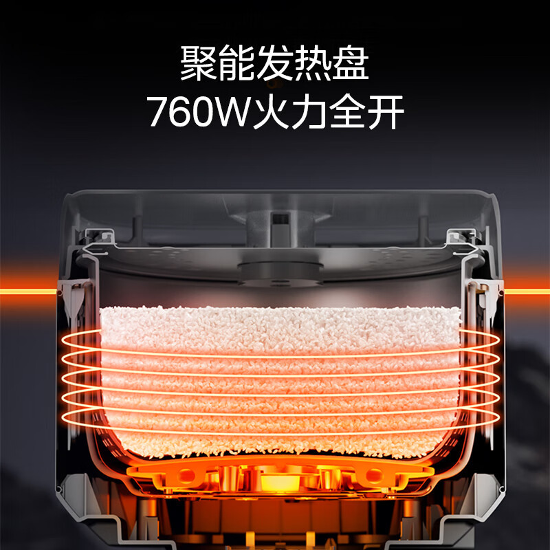 美的(Midea) AFB4052R 电饭煲 4L (单位:台) 银灰色高清大图