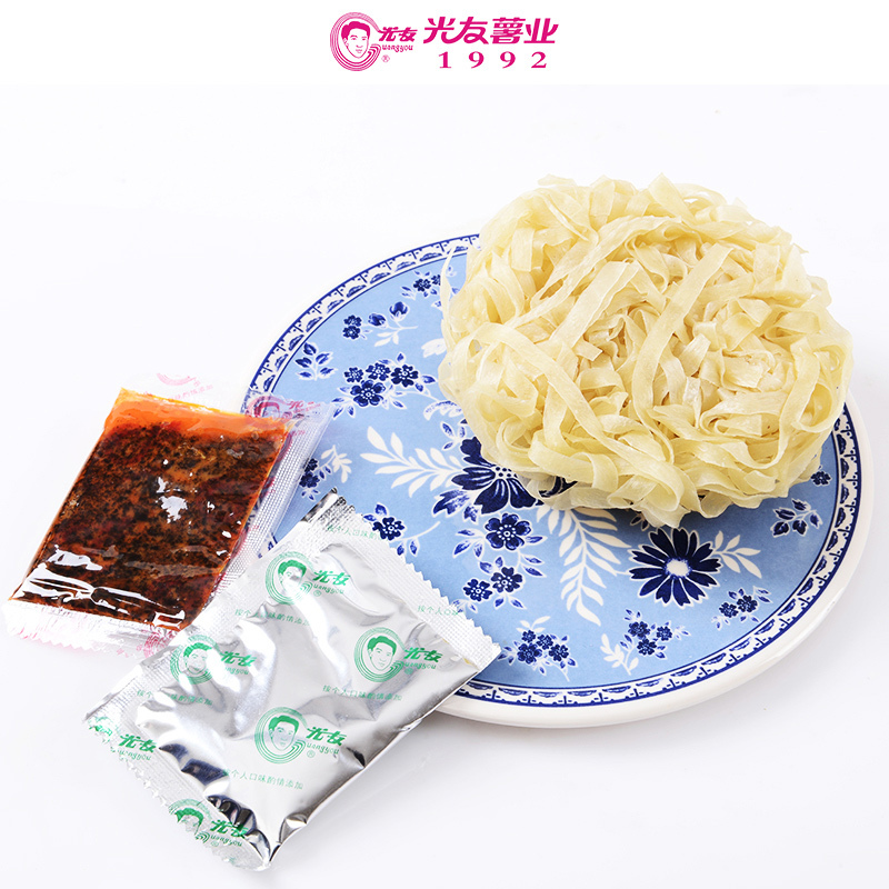 光友 重庆小面(麻辣味) 105克*4包/袋4袋组合装 非油炸方便泡面 干拌面 方便速食 网红面条高清大图