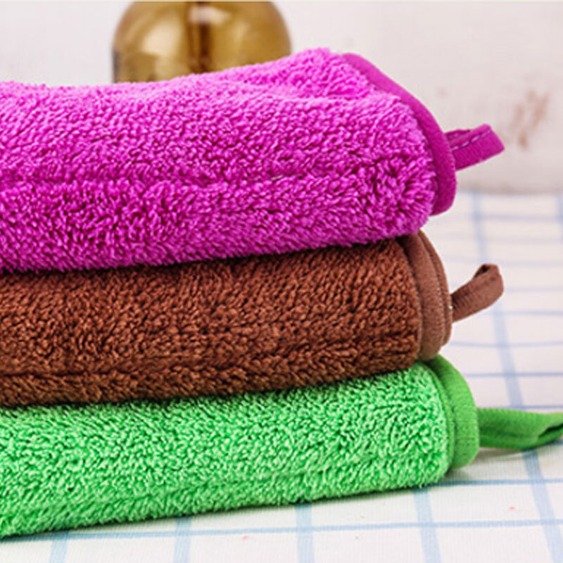 敏胤 功能珊瑚绒清洁巾3条/包 M253 混色 10条/件高清大图