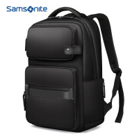 新秀丽(Samsonite)双肩包背包商务休闲书包笔记本包苹果电脑包15.6英寸BY4