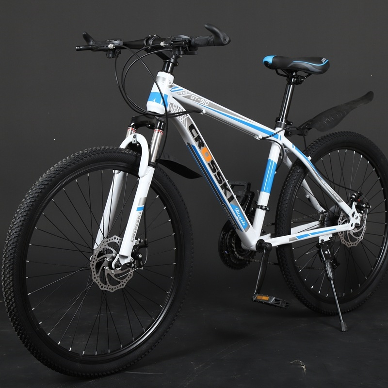 永久成人自行车山地车青少年26寸24寸变速双碟刹单车
