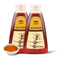 江南蜂王(Jiang nan queen bee)益母草蜂蜜750g/瓶X2瓶 组合装 滋补蜂蜜 益母草花蜜 益母草