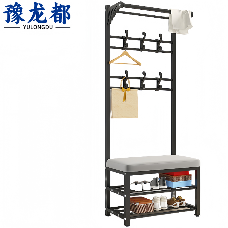 豫龙都落地衣帽架60cm个