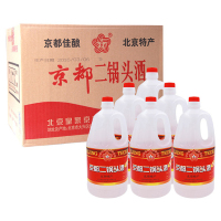皇家京都 桶装二锅头白酒 41度 2L*6桶 整箱装