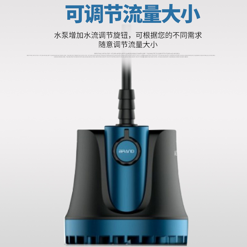 鱼缸潜水泵抽水泵底吸泵小型过滤器水族箱循环泵吸便水泵高清大图