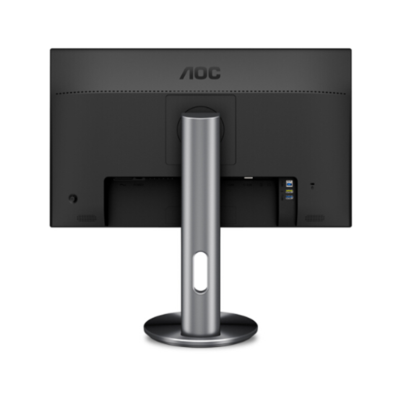 AOC 27英寸 4K高清 IPS广视角 微框 99% sRGB 商用办公节能 低蓝光不闪旋转升降PS4液晶显示器 U2790PQU