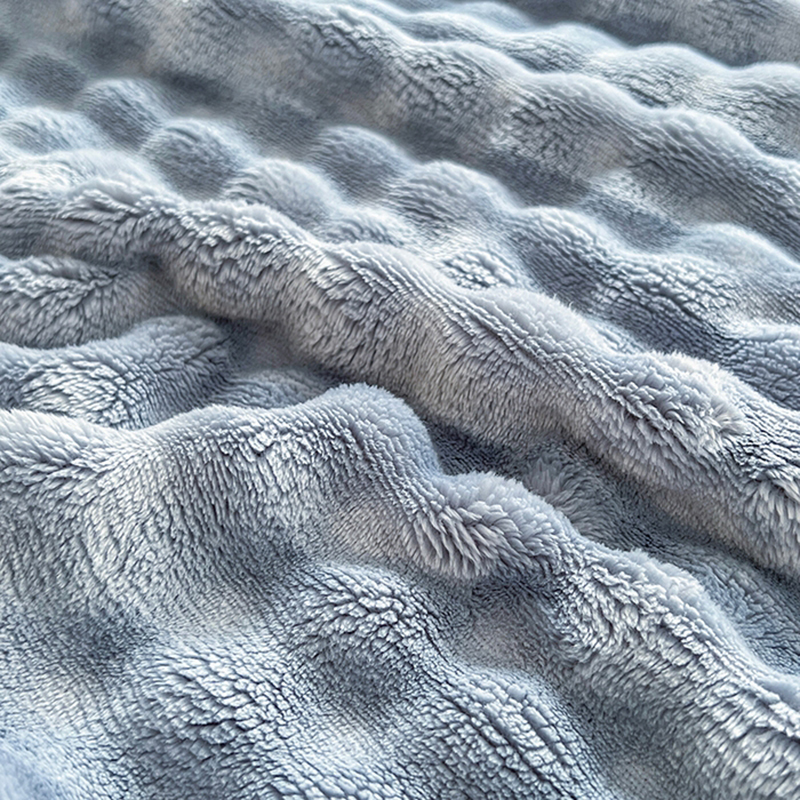 洁丽雅 新暖绒休闲毯 JLY-CP3157 180*200cm(1100g)高清大图