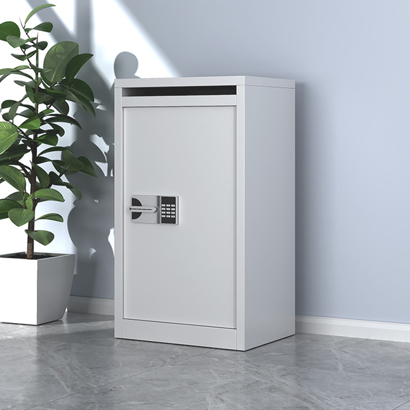 苏宁 质凡 办公家具 办公文件待销柜单节国保密码锁(内置帆布袋)/ZF-BMG113/450*420*800mm高清大图