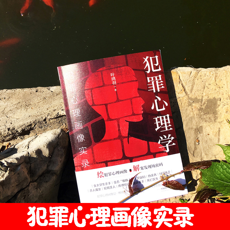 [正版]心理学 犯罪心理学 犯罪心理画像实录 心理学入门社会心理学犯罪心理学催眠洞悉内心书籍基础入门悬疑推理嫌疑人描写高清大图