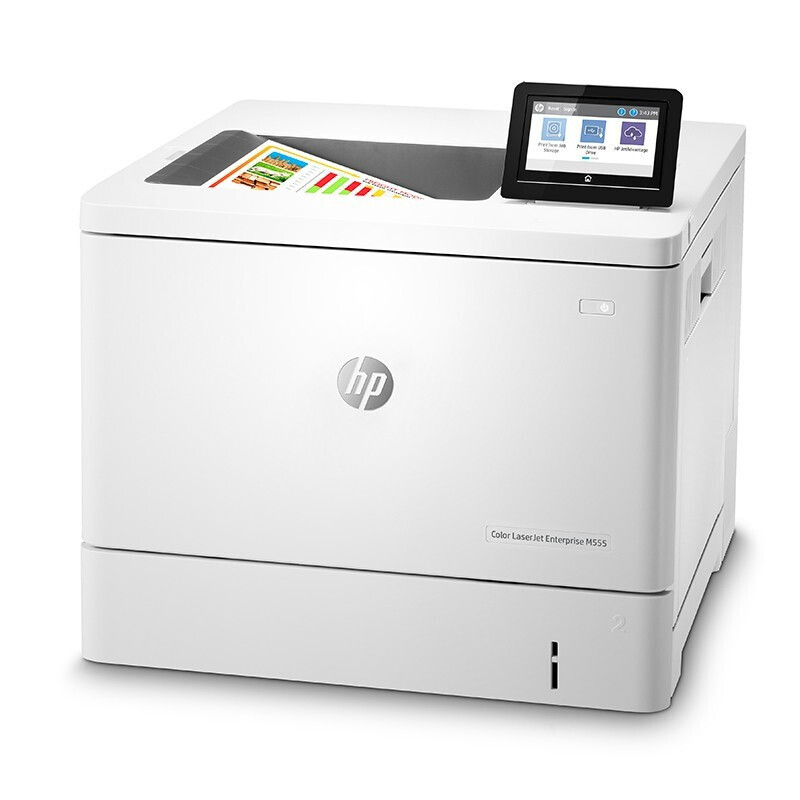 惠普(HP)M553dn Color LaserJet Enterprise A4彩色打印机 自动双面