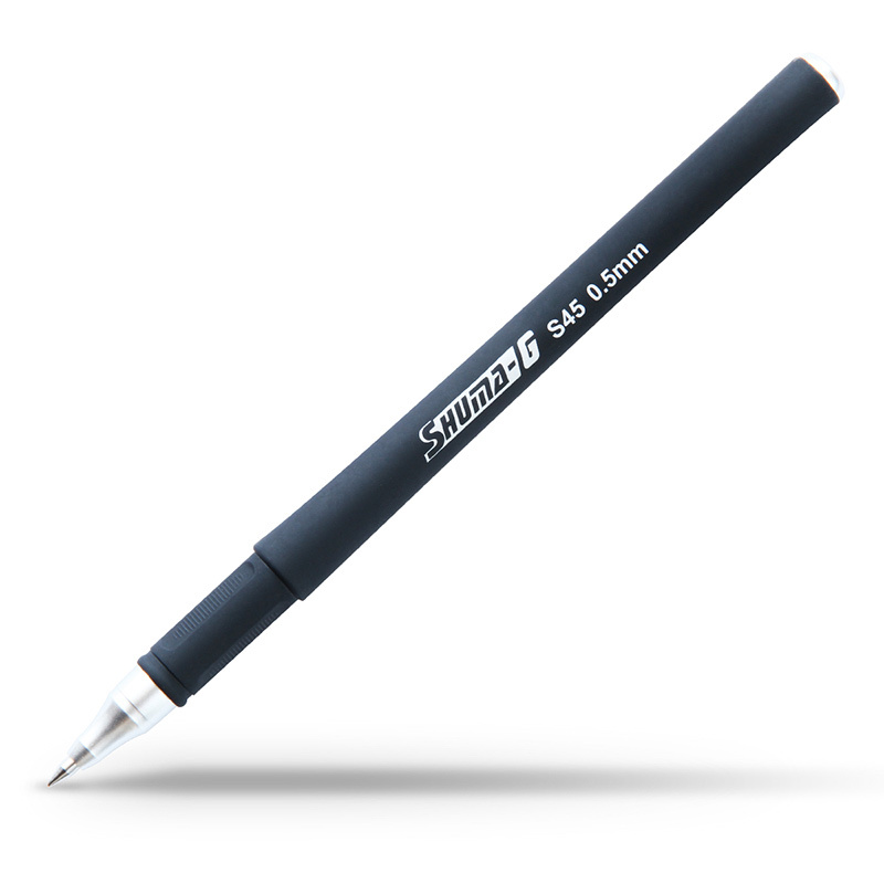 得力 S45 签字笔中性笔水笔 0.5mm 12支/盒