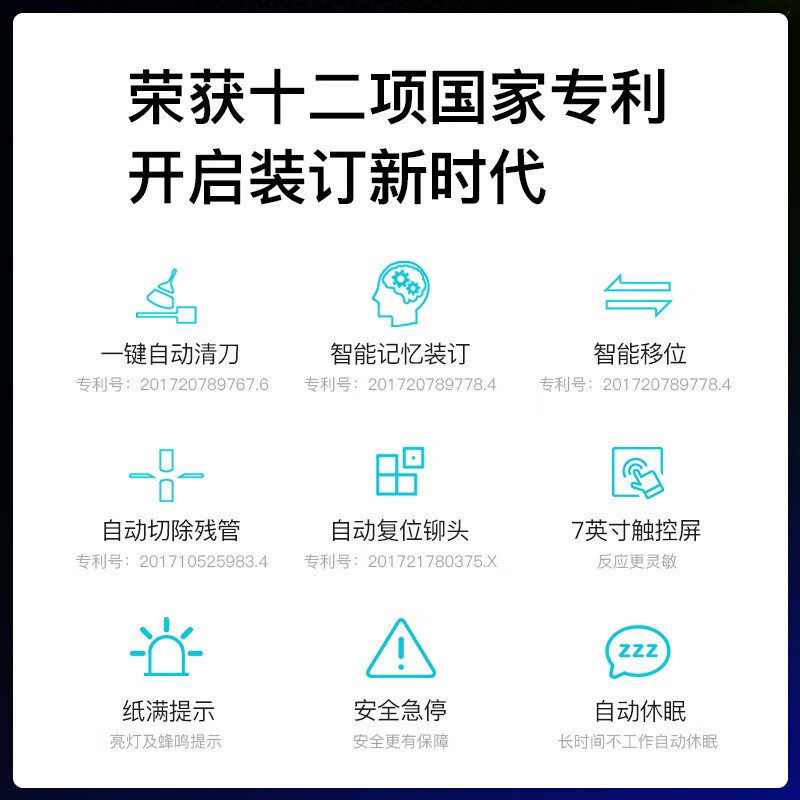 歌派 GP-AE510 高端全自动财务装订机 GFKJDX高清大图