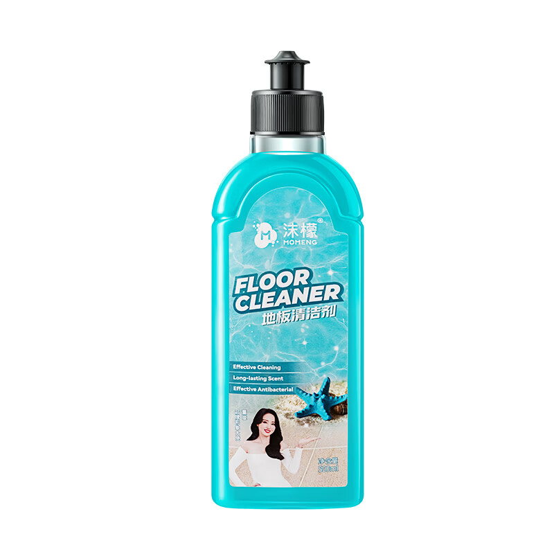 沫檬地板清洁剂-海洋香500ml 海洋养护瓷砖清洗剂强力杀菌养护合一木地板大理石拖地液高清大图