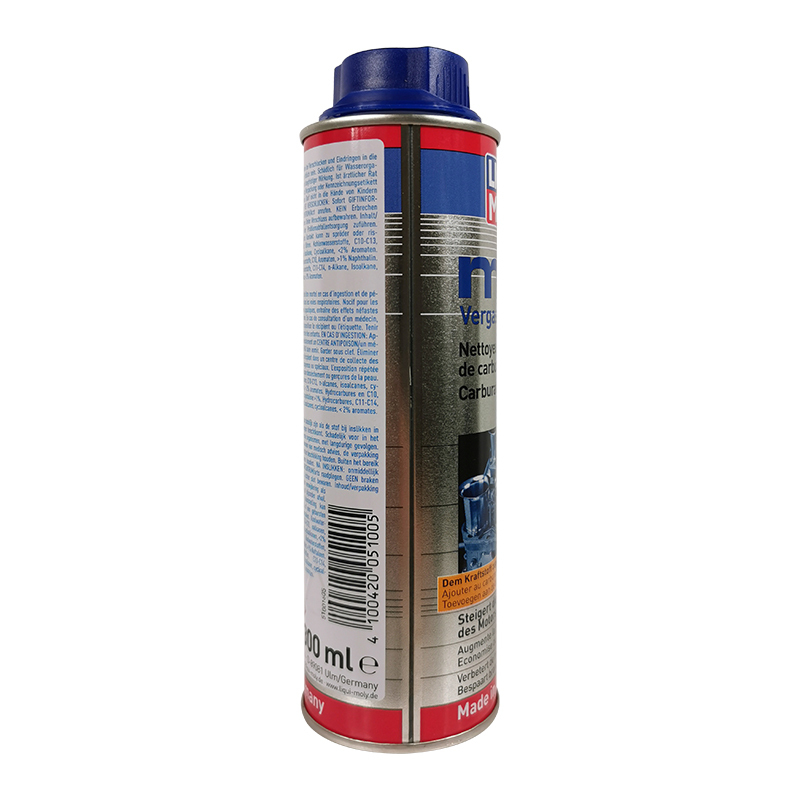 力魔(LIQUI MOLY)Vergaserreiniger mtx德国进口发动机燃烧室清洗剂/燃油添加剂 300ml