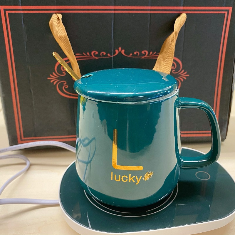 55暖暖杯恒温水杯礼盒装重力感应视频