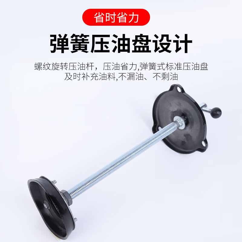 欧克（Ouke）黄油枪注油器高压黄油机\台脚踏式6升 OK-4019（带脚轮）高清大图