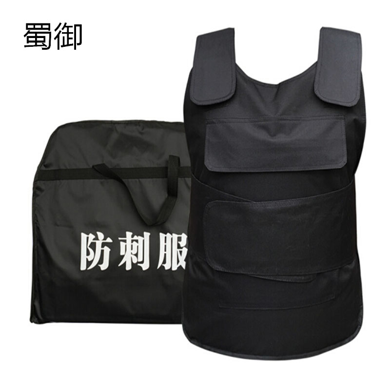 蜀御 防刺服 黑色 个高清大图