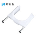 新凯益 PVC管卡带钉管卡固定卡 32MM加厚 个