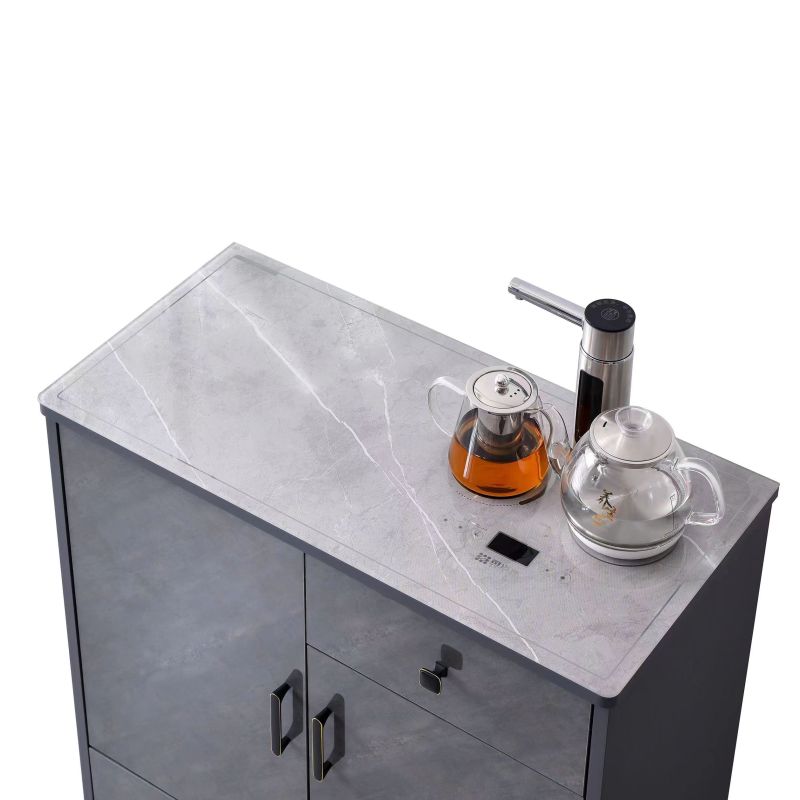 司迈特多功能实木茶吧机zcd-26/506冰机/灰色:全智能遥控/一键取水/再