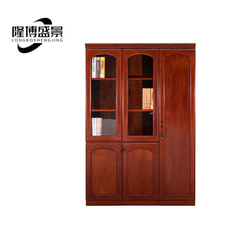 隆博盛景 三门书柜1200*400*2000mm/组高清大图