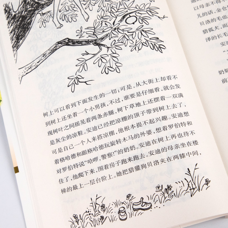 时代广场的蟋蟀 [正版]苹果树上的外婆国际大奖小说系列全套适合小学生三年级四年级五六年级看的课外阅读书籍新蕾出版社青少年高清大图