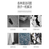扬子吸尘器家用手持大功率强力桶式有线地毯清理宠物毛发 15L标配(钢管)