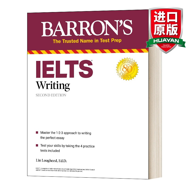 柯林斯雅思基础英文写作 [正版]巴朗雅思写作 第2版 英文原版 IELTS Writing 英语考试辅导书籍 英文版 进高清大图
