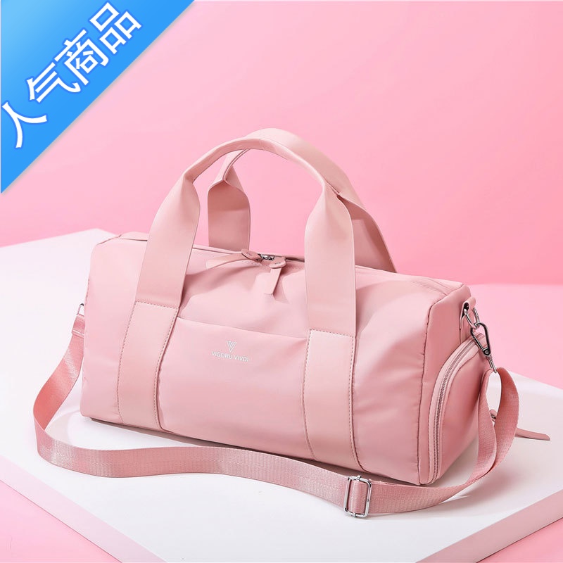 封后瑜伽健身包袋女小型训练运动包游泳包软干湿分离独立鞋位防水休闲旅行包男女高清大图