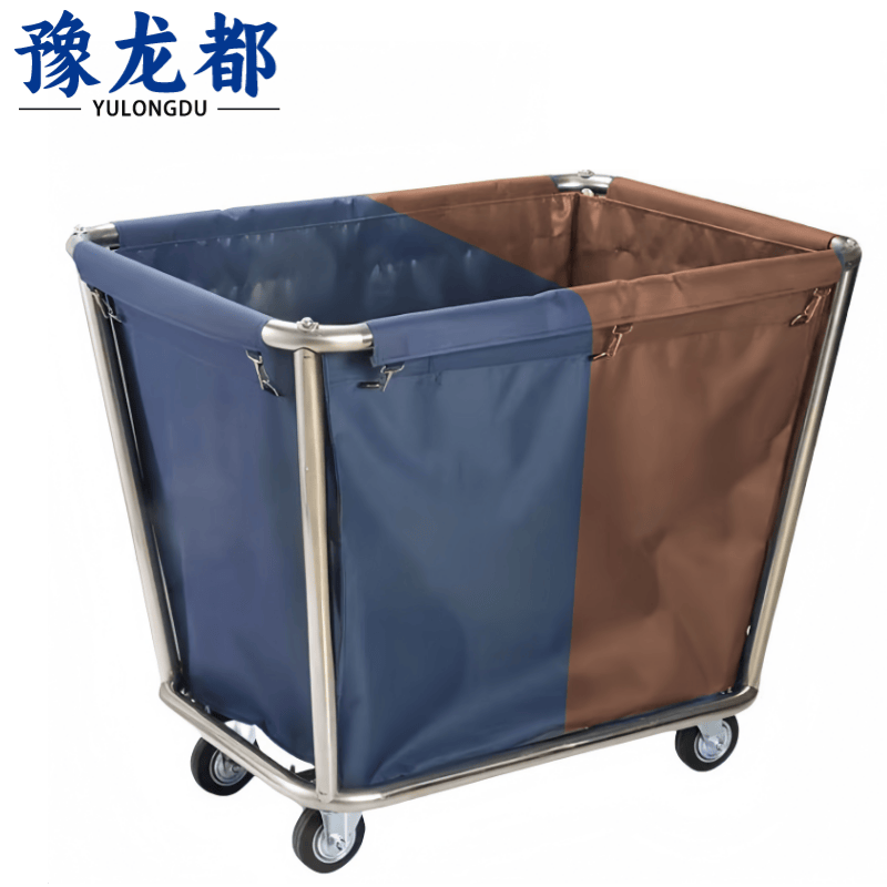 豫龙都布草车干湿分离个