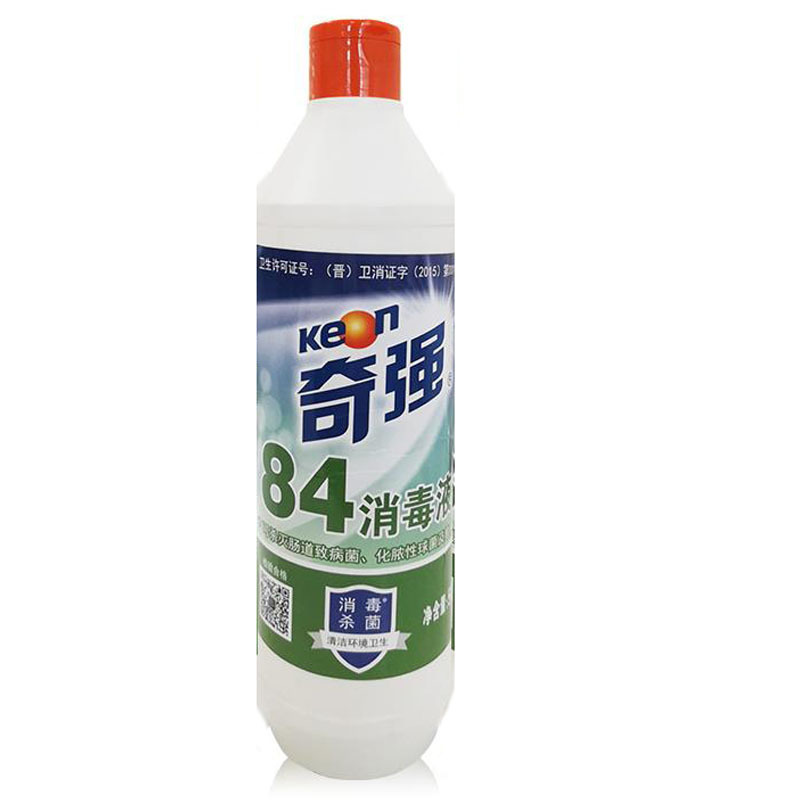 奇强 84消毒液 500ml 30瓶/箱 一箱装