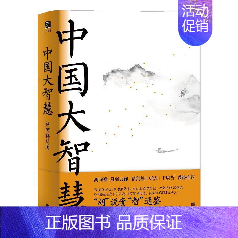 【正版】中国大智慧 胡阿祥 著 历史知识读物社科 书店图书籍 上海文艺出版社