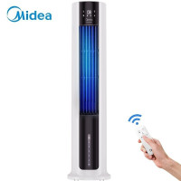 7L水箱 美的(Midea)空调扇遥控冷风扇冷风机塔扇制冷气器家用无叶风扇移动小空调风扇落地扇净化加湿三用
