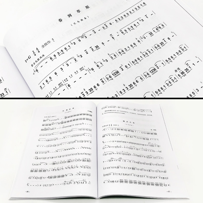 [正版图书]葫芦丝巴乌实用教程 李春华 葫芦丝初学者入门教程教材书葫芦丝巴乌零基础自学实用教材葫芦丝曲谱乐谱书籍基础绿色高清大图