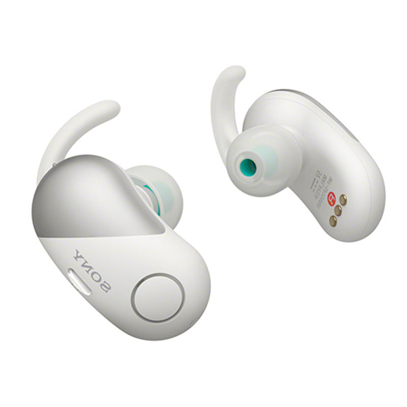 索尼(SONY)WF-SP700N 降噪豆(白色) 运动降噪蓝牙全无线耳机