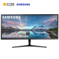 三星(SAMSUNG)34英寸21:92K分辨率Free-Sync 全接口 可壁挂 高清显示器S34J550WQC