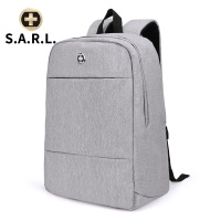 S.A.R.L瑞士双肩电脑包 15.6英寸笔记本 尼龙双肩背式电脑包 男女通用SW-58006 黑色