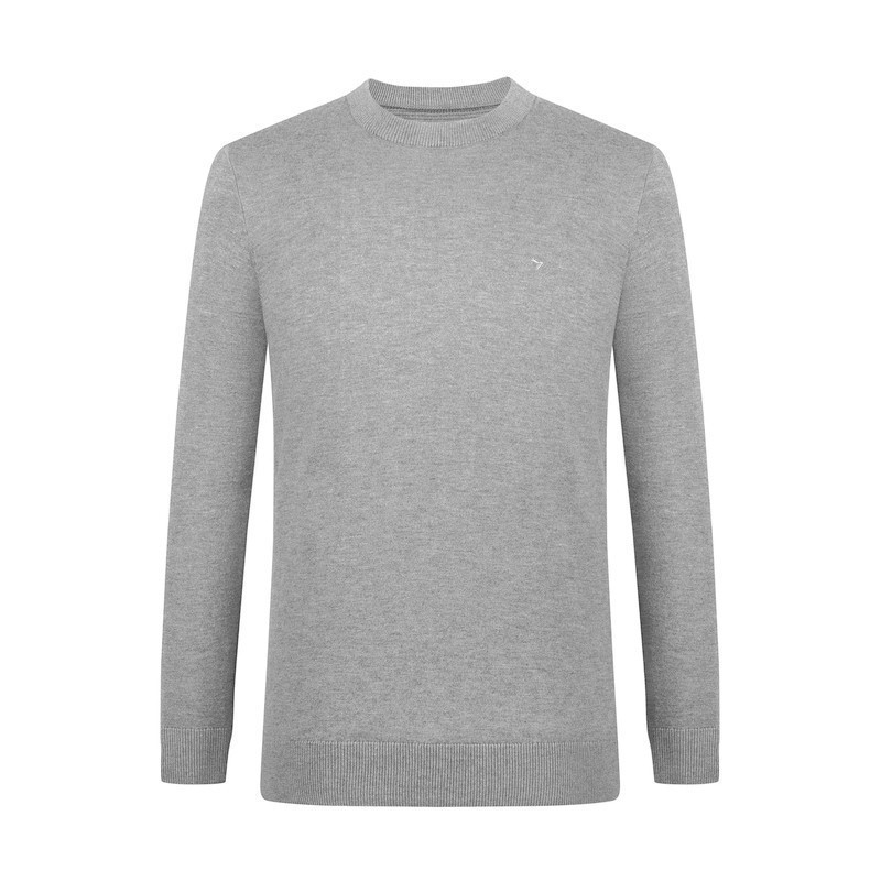 柒牌男装2021秋冬羊毛衫时尚休闲男士圆领高山棉保暖抗皱毛衫119jy