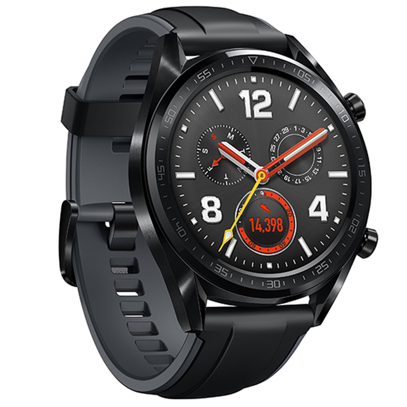华为(HUAWEI) 华为 WATCH GT 运动款 (黑色)华为智能手表