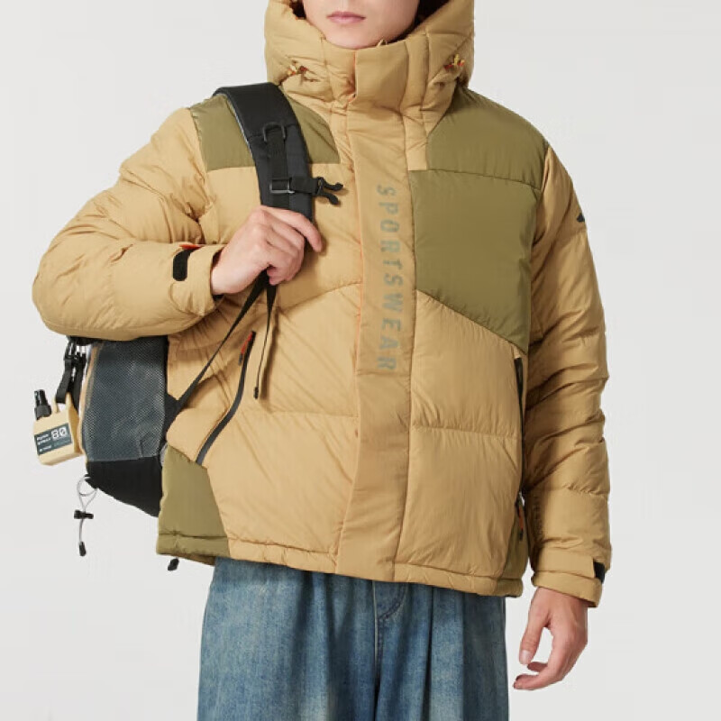 阿迪达斯(adidas)羽绒服男女同款新款保暖加厚防风御寒连帽情侣羽绒外套JM4620 ZP高清大图