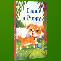 正版英文原版绘本 I am a Puppy 我是一只小狗 I am a bunny同系列 斯凯瑞0-3岁幼儿童英语启