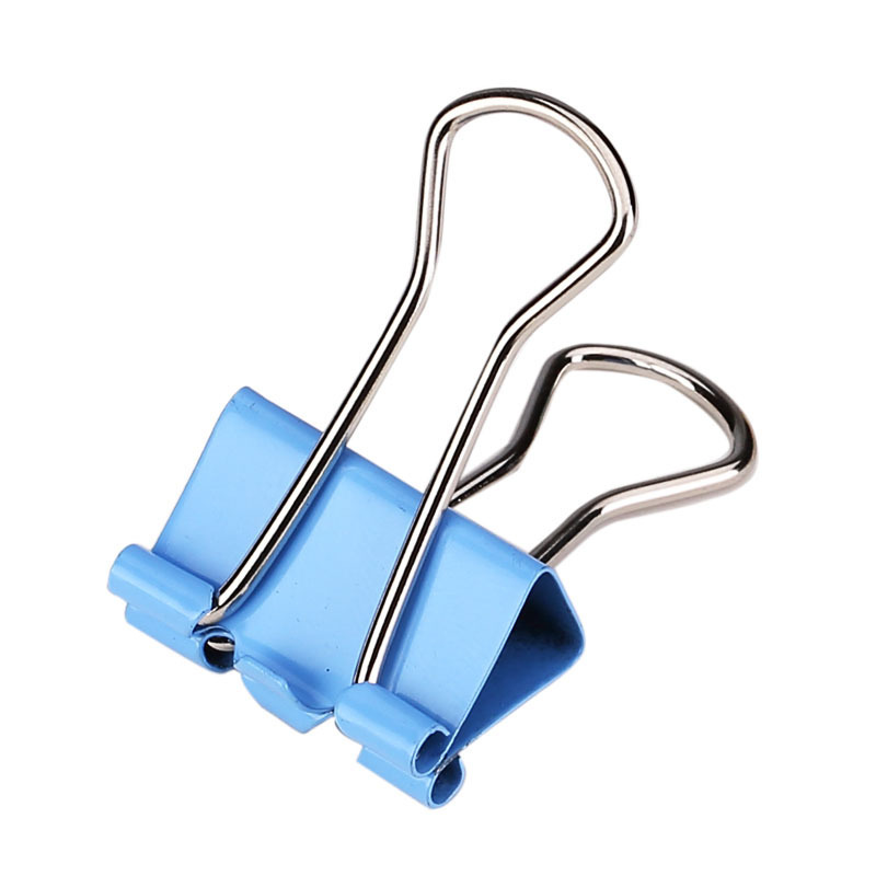 得力(deli) 8521长尾票夹套装 (混)(82只/筒)高清大图