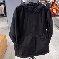 adidas/阿迪达斯棉衣男装 运动服保暖连帽棉服外套 JY4195 C
