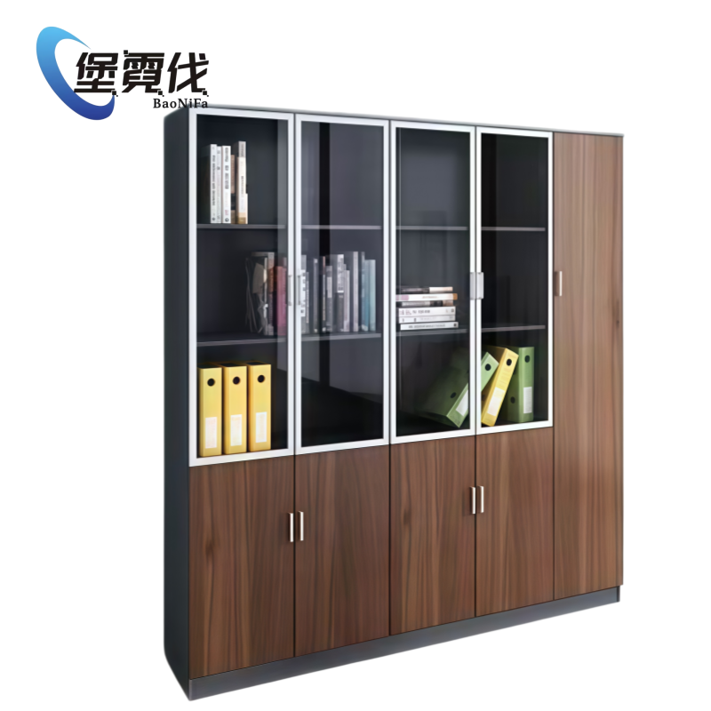 堡霓伐 五门书柜 2000*400*2000mm 个高清大图