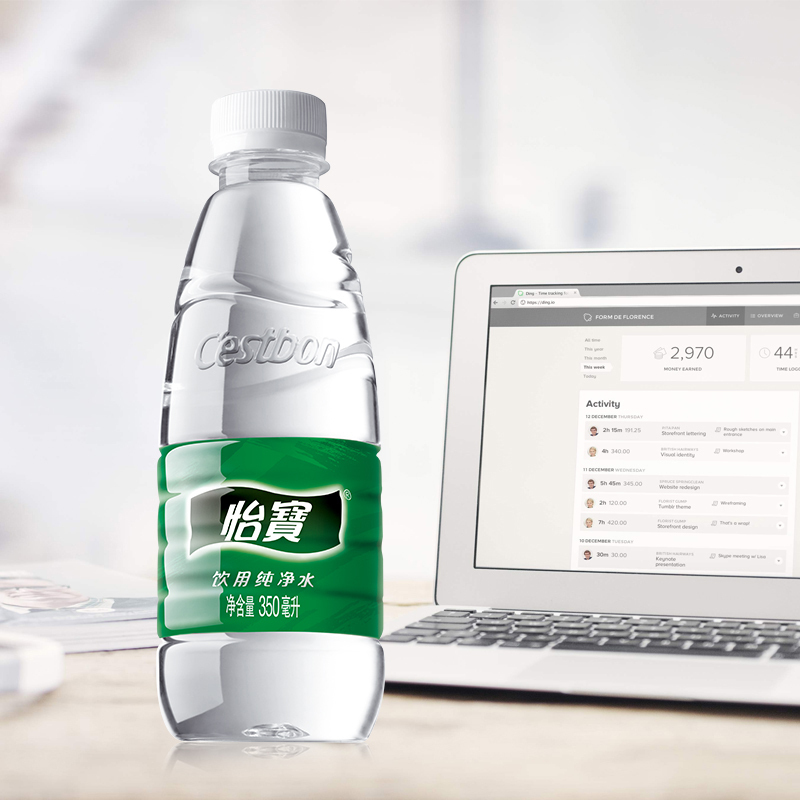 怡 宝 矿泉水 350ml/瓶 24瓶/箱