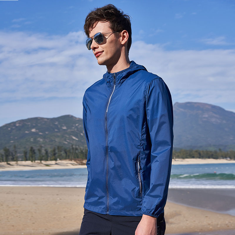 户外防晒衣男女夏季皮肤衣薄透气骑车钓鱼防晒服沙滩长袖皮肤户外风衣