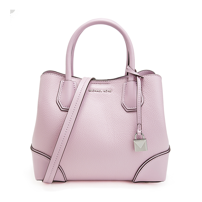 Michael Kors/迈克·科尔斯女士小号MERCERGALLERY系列牛皮托特包30H7GZ5T1T淡紫色547
