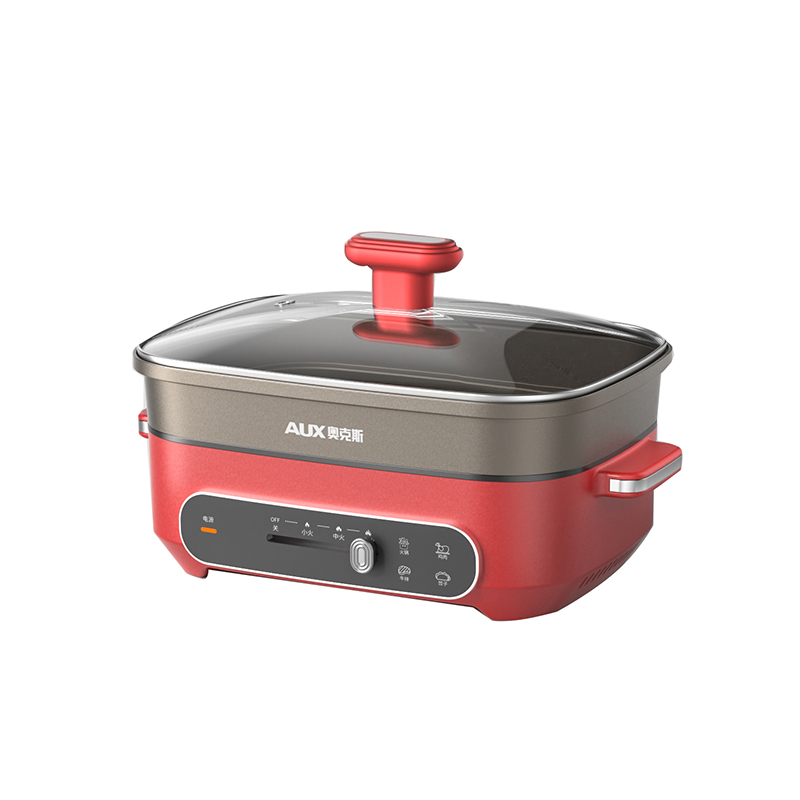 奥克斯 AKP-30A39-KP 多功能电热锅 4L