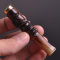 大将军牦牛角烟嘴 循环双重过滤嘴戒烟器 粗细烟两用加长芯 创意烟具雕刻十二生肖